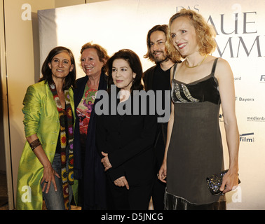 Hannelore Elsner, Hans Steinbichler, Juliane Koehler and guest the premiere of 'Das Blaue vom Himmel' Arri Kino movie theatre. Stock Photo