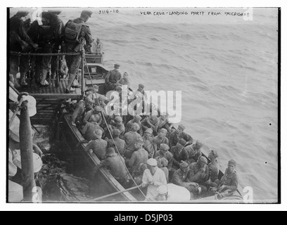 Vera Cr. -- Landing party from MICH. (LOC) Stock Photo