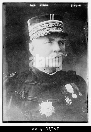 General Joseph Joffre, French Army commander, WW1 Stock Photo - Alamy