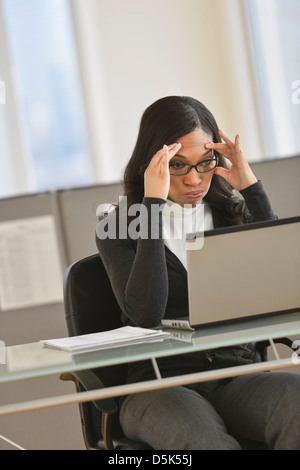 Female office worker Stock Photo