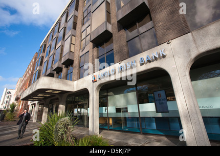 Anglo Irish Bank St Stephen's Green North, Dublin, Ireland. Stock Photo