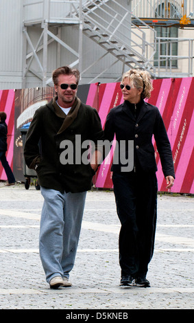 Meg Ryan and John Mellencamp Meg Ryan leaving RRL boutique in West