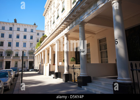 Eaton Square, Belgravia, London, England, United Kingdom Stock Photo