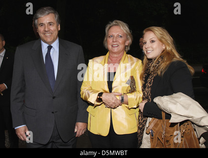 Josef Ackermann, Pirkko Ackermann and Catherine Ackermann at the ...