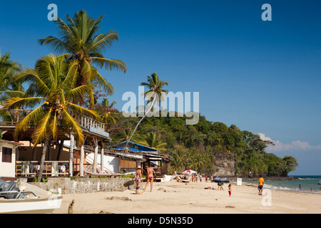 Madagascar, Nosy Be, Ambatoloaka beach Stock Photo