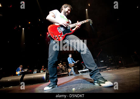 London, UK. 5th April 2013. Italian singer Ligabue performs live at Royal Albert Hall in London. Credit: Piero Cruciatti / Alamy Live News Stock Photo