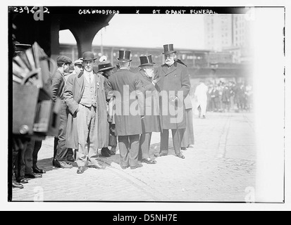 Gen. Woodford at Grant funeral (LOC) Stock Photo