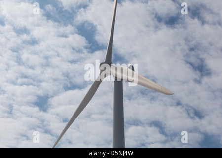 Wind turbine at St Olaf College Northfield, Minnesota Stock Photo