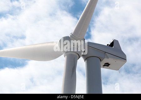 Wind turbine at St Olaf College Northfield, Minnesota Stock Photo