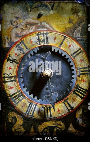 Old antique clock Stock Photo