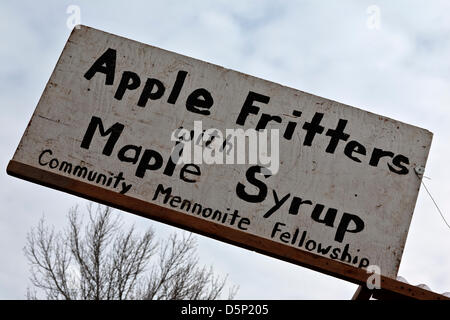 Elmira, Ontario, Canada. 6th April 2013. Elmira Maple Syrup Festival Elmira Ontario Canada  April 6 2013. Performance Image / Alamy Live News Stock Photo