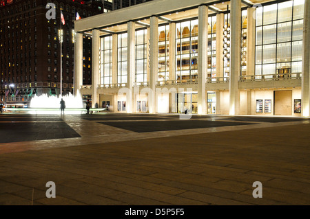 The renovated Lincoln Center Performing Arts center, Broadway, New York
