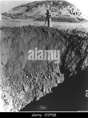 1000 LB Bomb Crater Kweilin China Stock Photo