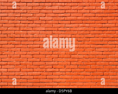 Painted brick wall, perfect as a background or texture Stock Photo