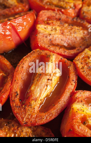 Roast Tomatoes Stock Photo