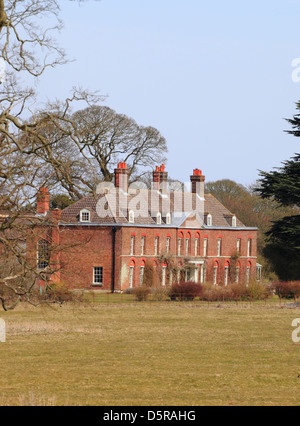 Anmer Hall, at Anmer in Norfolk on the Sandringham estate. Stock Photo