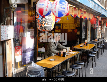 Japanese style bar (Izakaya) Stock Photo