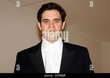 British conductor Christopher Ward is pictured in Goerlitz, Germany, 26 February 2013. Photo: Jens Trenkler Stock Photo