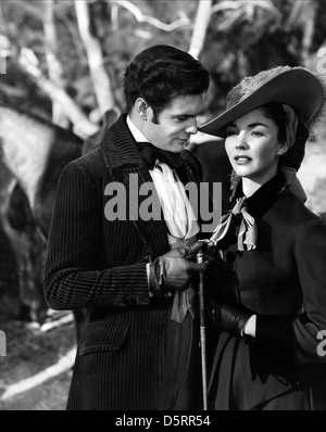 LOUIS JOURDAN, JENNIFER JONES, MADAME BOVARY, 1949 Stock Photo