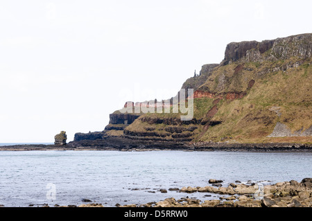 The Amphitheater at the Giant's Causeway Stock Photo