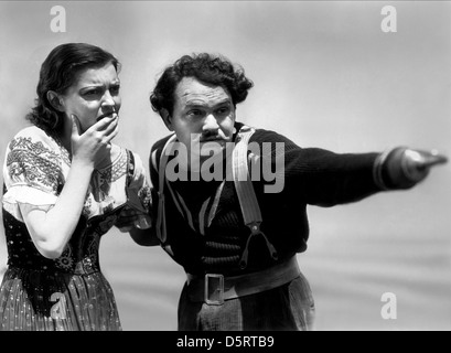 ZITA JOHANN, EDWARD G. ROBINSON, TIGER SHARK, 1932 Stock Photo