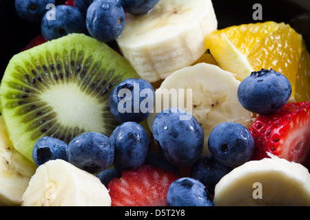 Close-up image of a fruit salad Stock Photo