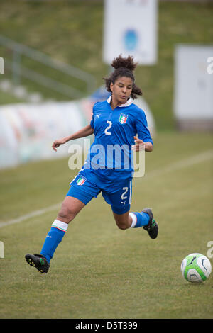 Sara Gama (ITA), APRIL 7, 2013 - Football / Soccer : International Friendly match between Austria 1-3 Italy at Jacques Lemans Arena Stadium in Sankt Veit an der Glan, Austria. (Photo by Maurizio Borsari/AFLO) Stock Photo