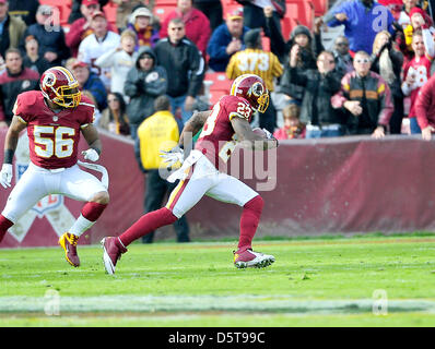 Philadelphia Eagles wide receiver Jeremy Maclin (18) during the second half  of their game against the Washington Redskins at FedEx Field in Landover,  MD, Sunday, October 16, 2011. Harry E. Walker/MCT/Sipa USA