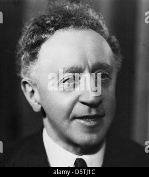 ARTHUR RUBINSTEIN (1887-1982) Polish-Ameican classical pianist Stock Photo