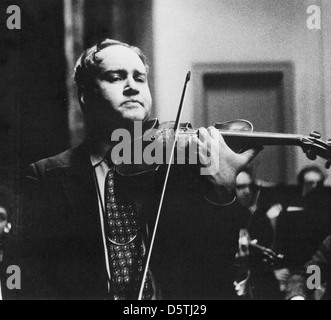 DAVID OISTRAKH (1908-1974)  Russian violinist Stock Photo