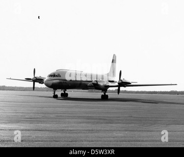 Nikita Kruschev arrives at Andrews AFB. Stock Photo