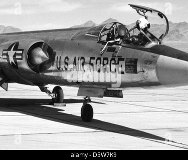 Lockheed F-104A-10-LO 'Starfighter' Stock Photo