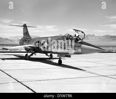 Lockheed F-104A-10-LO 'Starfighter' Stock Photo