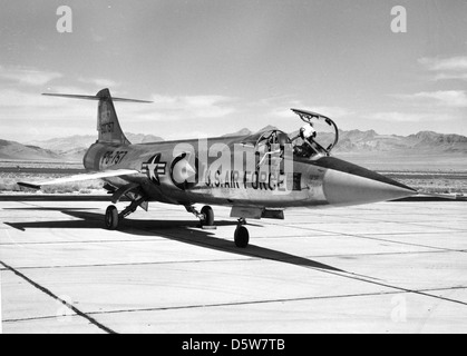 Lockheed F-104A-10-LO 'Starfighter' Stock Photo