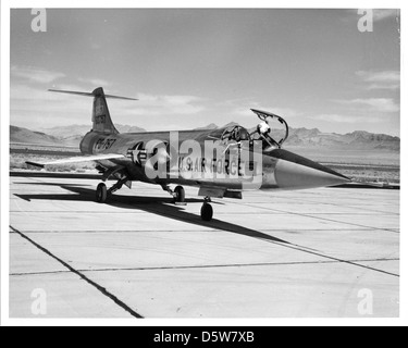 Lockheed F-104A-10-LO 'Starfighter' Stock Photo