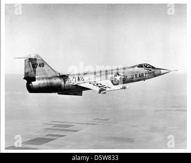 Lockheed F-104A-10-LO 'Starfighter' Stock Photo