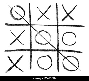 Hand Drawn Vector Tic Tac Toe Game Noughts And Crosses Doodle Sketch Stock  Illustration - Download Image Now - iStock