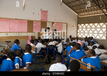 Gambia: Sambel Kunda village school Stock Photo