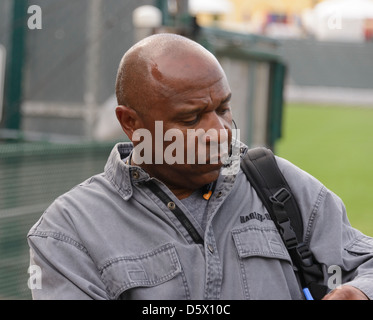 Todd Cunningham baseball player. Stock Photo