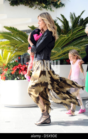 Heidi Klum, Leni Samuel Heidi Klum and her family enjoy the day at park