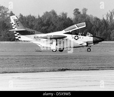 A North American T-2C 'Buckeye' of Training Squadron (VT) 10. Stock Photo