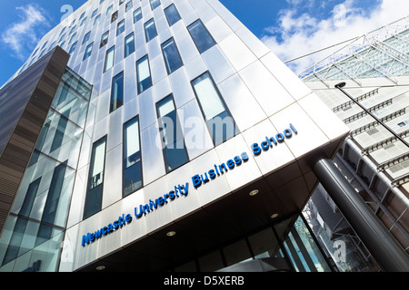 Newcastle University Business School. Stock Photo