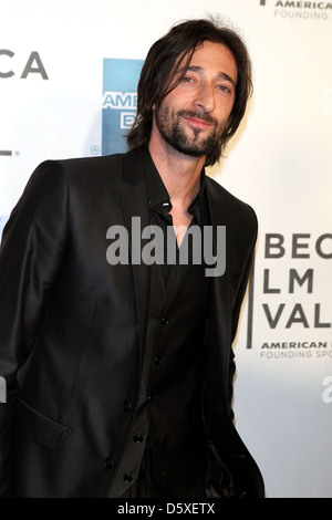 Adrien Brody The 2011 Tribeca Film Festival - Premiere of 'Detachment' - Arrivals New York City, USA Stock Photo