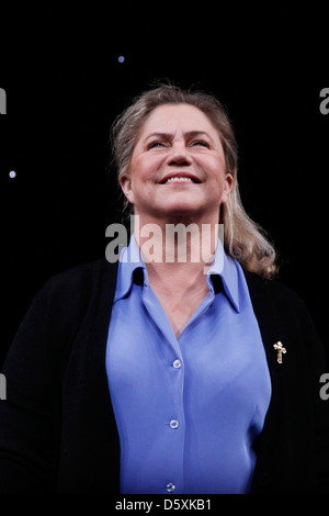 Kathleen Turner Opening night of the Broadway production of 'High' at the Booth Theatre. New York City, USA - 19.04.11 Stock Photo