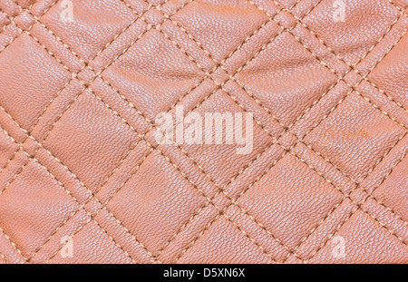 Brown leather pattern background. Stock Photo