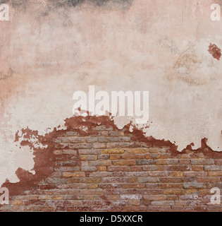 old brick wall, perfect grunge background Stock Photo