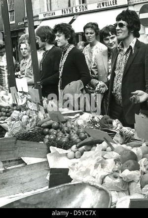 TRAFFIC UK rock group in February 1968 from l: Dave Mason, Steve Winwood, Chris Wood, Jim Capaldi Stock Photo