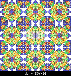 Vector kaleidoscopic pattern Stock Photo