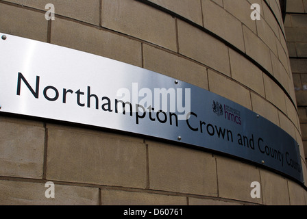 Northampton Crown County court jail Stock Photo