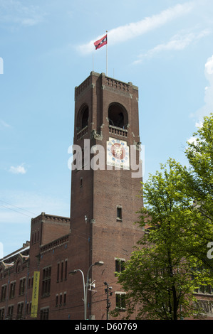 Beurs van Berlage building in Amsterdam Stock Photo